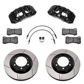 Wilwood 24-25 Toyota Tacoma Front Aero6-DM Big Brake Kit 13.38 In Rotor/w Lines - Black