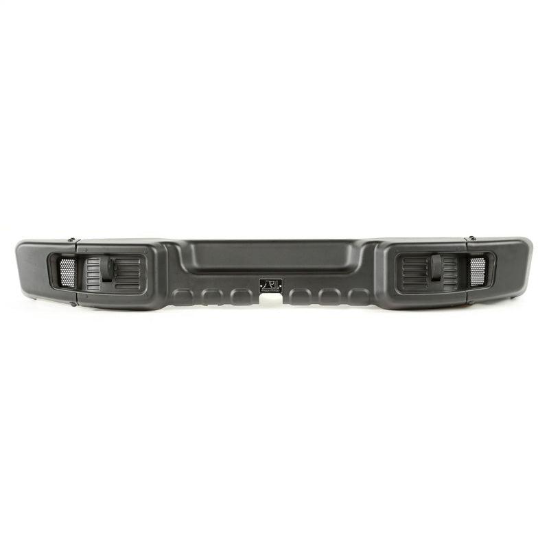 Rugged Ridge Spartacus Rear Bumper Black 07-18 Jeep Wrangler - Corvette Realm