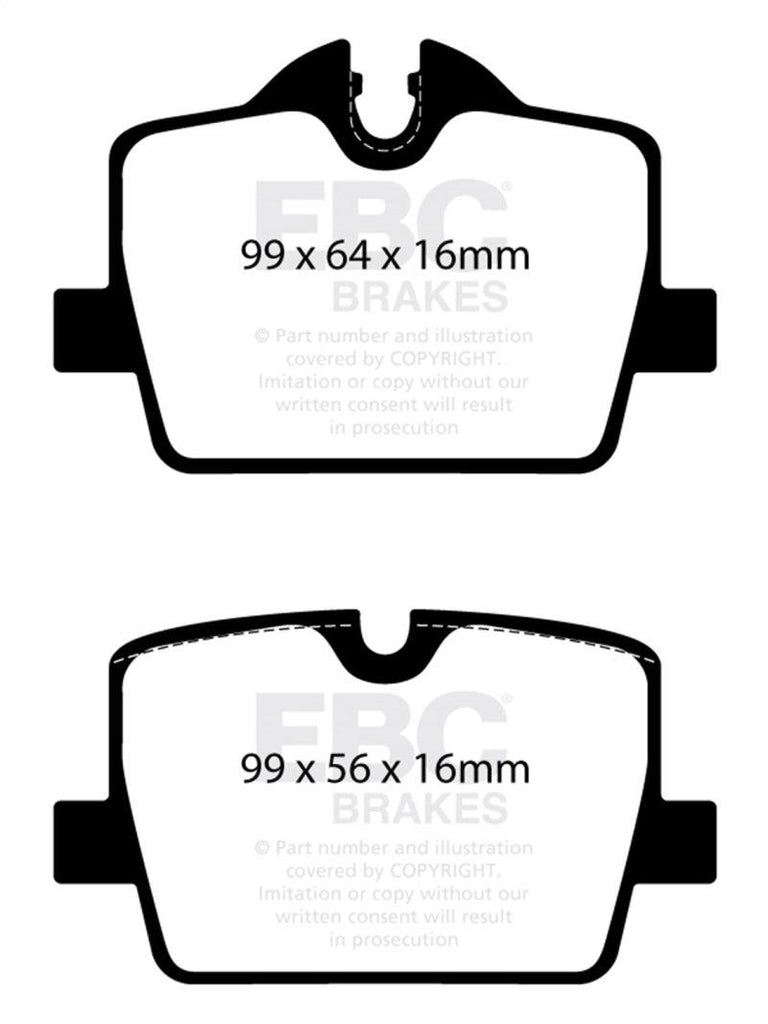 EBC 2019+ BMW Z4 G29 2.0T Bluestuff Rear Brake Pads - Corvette Realm