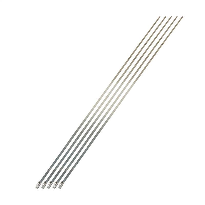 DEI Stainless Steel Locking Tie 14in - 5 per pack - Corvette Realm