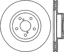 Load image into Gallery viewer, StopTech 05-10 Subaru Impreza WRX/STi Slotted &amp; Drilled Left Front Rotor - Corvette Realm