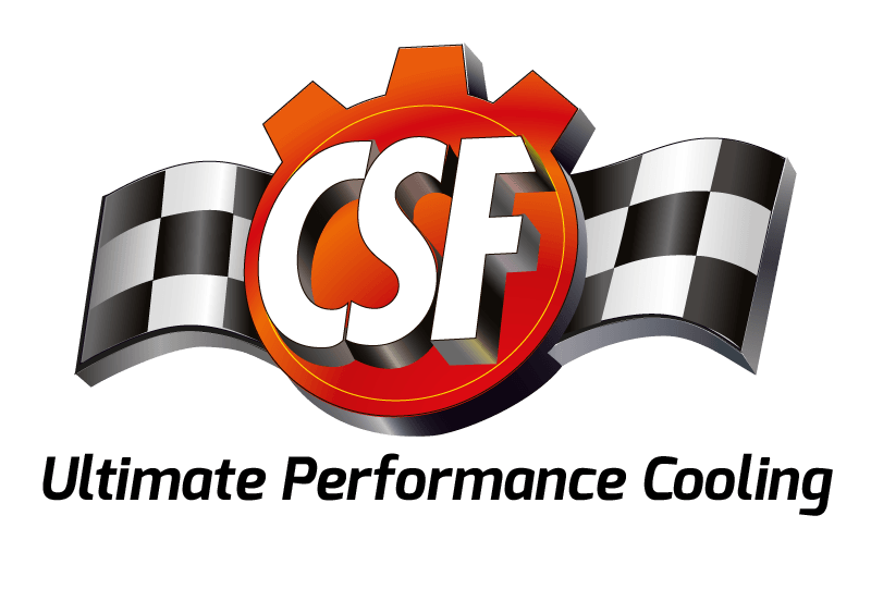 CSF 08-21 Subaru WRX/STI 2-Row 42mm Race-Spec All Aluminum Radiator - Black - Corvette Realm