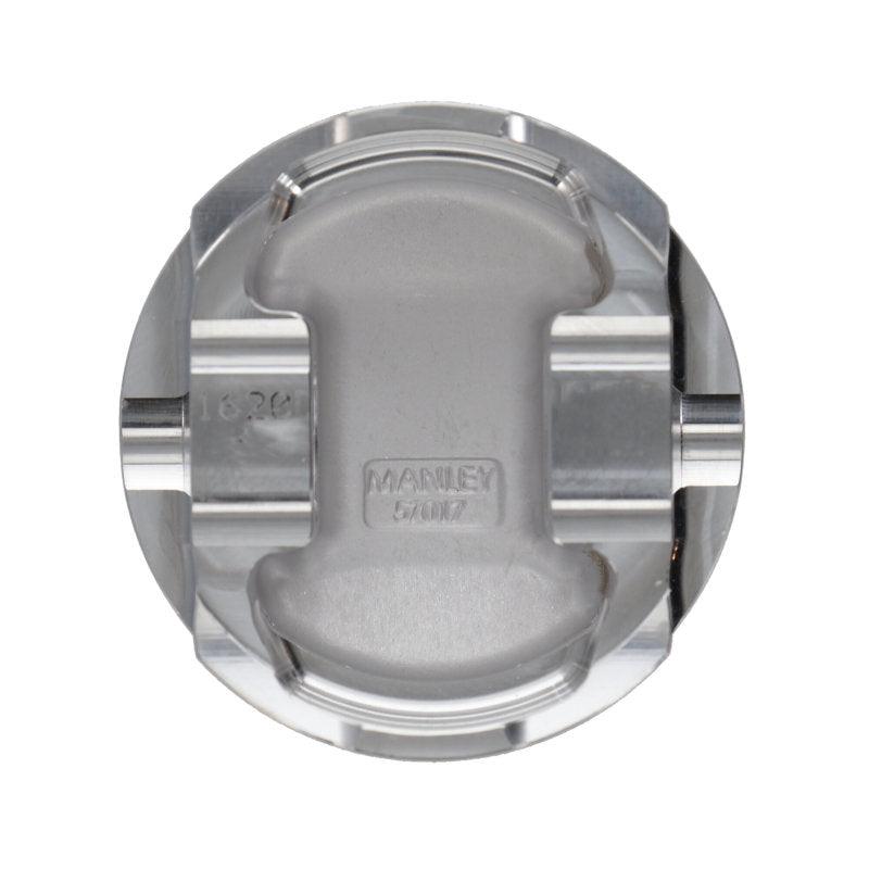 Manley 03-06 Evo 8/9 (7 Bolt 4G63T) 85.5mm +0.5mm Over Bore 8.5:1 Dish Pistons w/ Rings - Corvette Realm