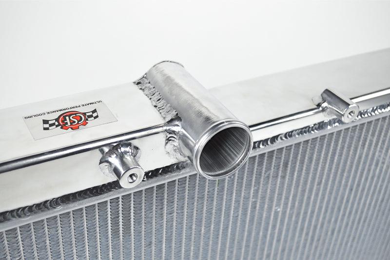 CSF 08-15 Subaru WRX/STI 2-Row Radiator w/Built-In Oil Cooler - Corvette Realm