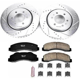 Power Stop 10-18 Ford Expedition Front Z23 Evolution Sport Brake Kit - Corvette Realm