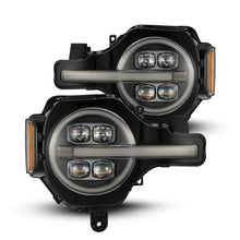 Load image into Gallery viewer, AlphaRex 21-23 Ford Bronco NOVA LED Projector Headlights Black - Corvette Realm