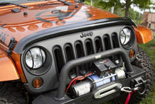 Load image into Gallery viewer, Rugged Ridge Wraparound Bug Deflector Smoke 07-18 Jeep Wrangler - Corvette Realm