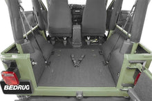 Load image into Gallery viewer, BedRug 97-06 Jeep TJ Rear 4pc BedTred Cargo Kit (Incl Tailgate) - Corvette Realm