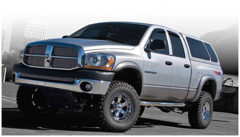 Bushwacker 02-08 Dodge Ram 1500 Fleetside Extend-A-Fender Style Flares 4pc 78.0/96.0in Bed - Black - Corvette Realm