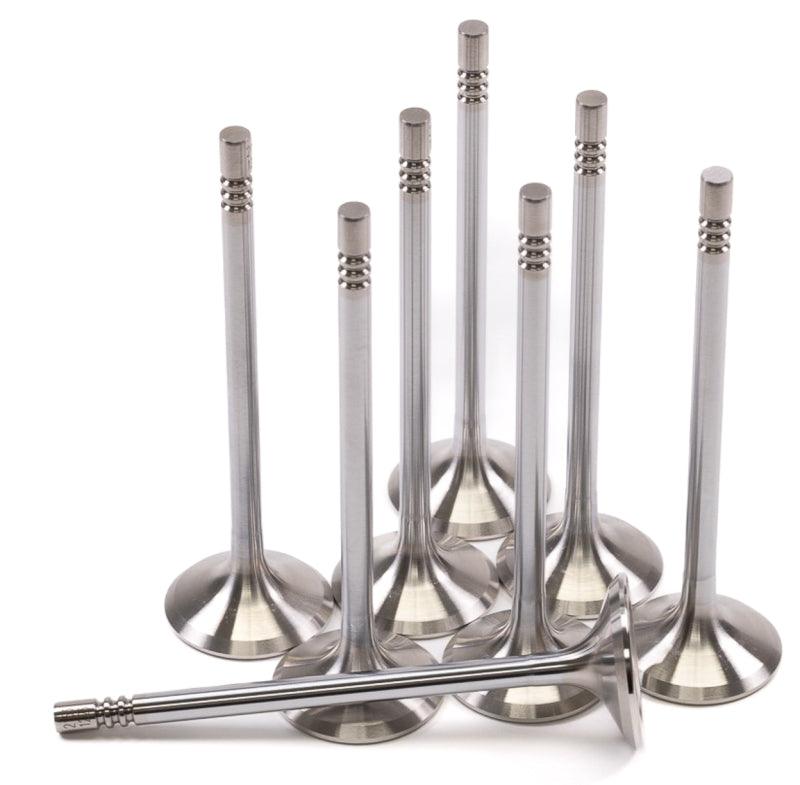 GSC P-D Ford Mustang 5.0L Coyote Gen 1/2 31.75mm Head (STD) Super Alloy Exhaust Valve - Set of 8 - Corvette Realm