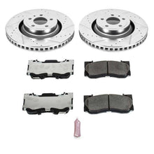 Load image into Gallery viewer, Power Stop 15-19 Ford Mustang Front Z26 Street Warrior Brake Kit - Corvette Realm