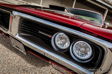 Load image into Gallery viewer, Oracle Pre-Installed Lights 5.75 IN. Sealed Beam - Red Halo - Corvette Realm