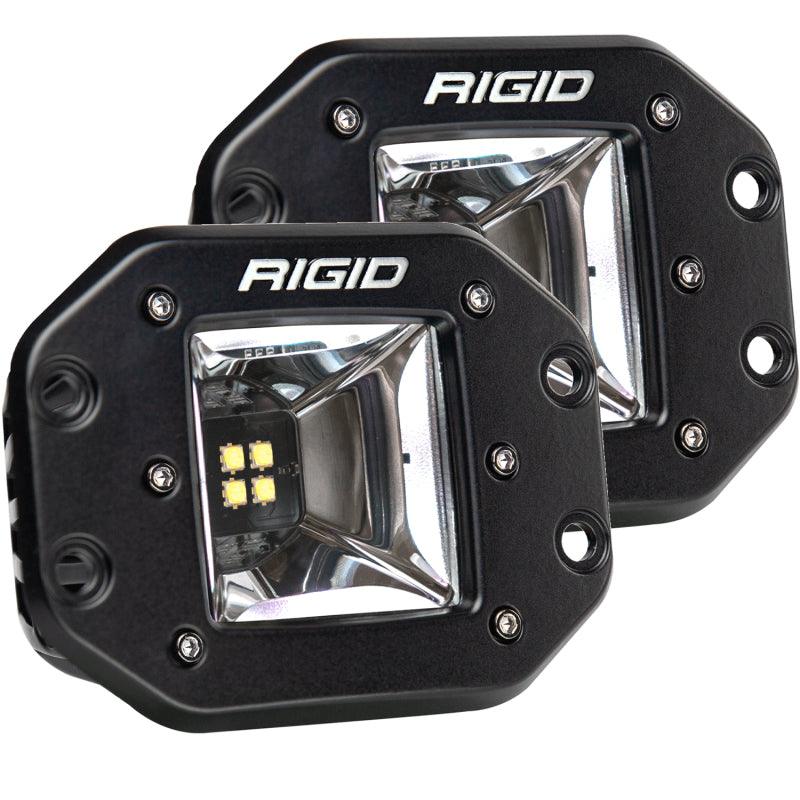 Rigid Industries Radiance+ Scene RGBW Flush Mount - Pair - Corvette Realm