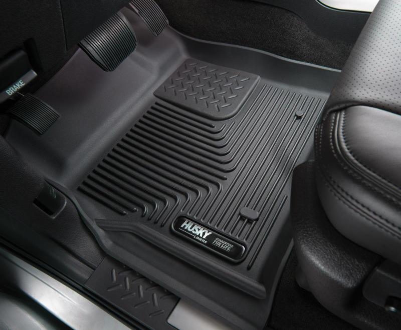 Husky Liners 21-23 Chevrolet Suburban X-Act Contour 2nd Rear Black Floor Liners - Corvette Realm