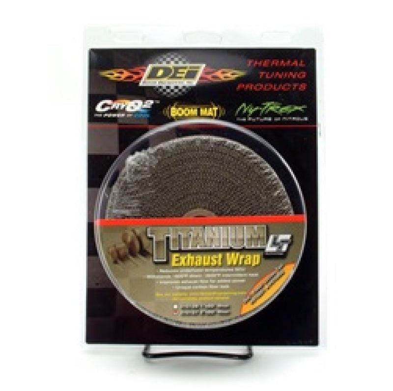 DEI Exhaust Wrap 2in x 50ft - Titanium - Corvette Realm