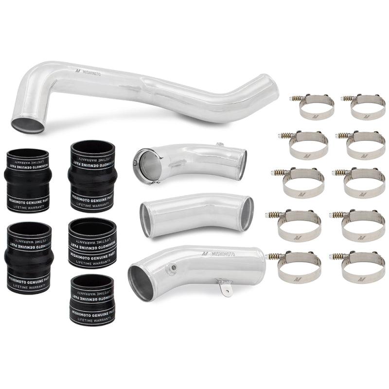 Mishimoto 17-19 GM 6.6L L5P Intercooler Pipe and Boot Kit Polished - Corvette Realm