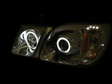 Load image into Gallery viewer, ANZO 1998-2007 Lexus Lx470 Projector Headlights w/ Halo Black (CCFL) - Corvette Realm