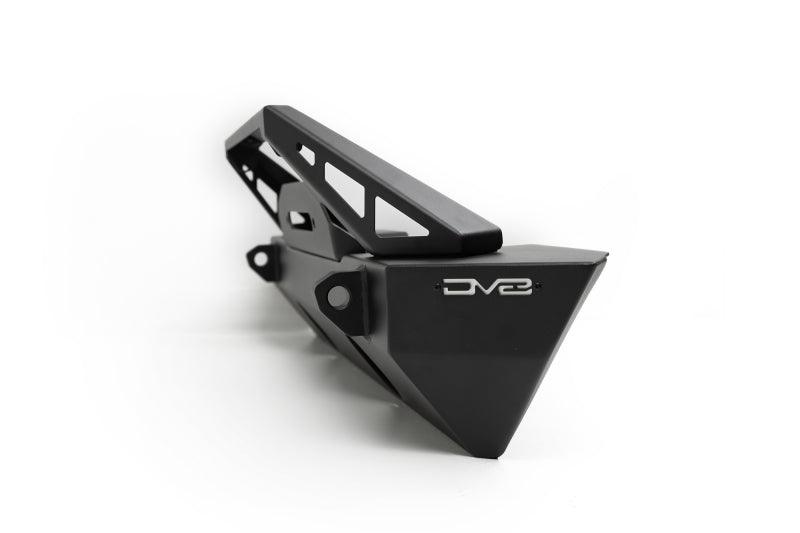 DV8 Offroad 07-23 Jeep Wrangler/Gladiator JT/JK/JL FS-25 Stubby Front Bumper w/Plated Bull Bar - Corvette Realm