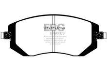 Load image into Gallery viewer, EBC 04-06 Saab 9-2X 2.0 Turbo Yellowstuff Front Brake Pads - Corvette Realm
