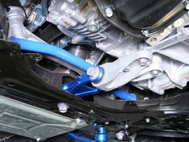 Cusco Engine Pitching Stopper w/ HD Rubber Bushing Steel Construction Blue 2023+ Toyota GR Corolla