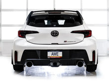 Load image into Gallery viewer, AWE 23-24 Toyota GR Corolla Track Edition Catback Exhaust - Chrome Silver Tips