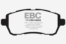 Load image into Gallery viewer, EBC 10+ Ford Fiesta 1.6L (Excl ST) Yellowstuff Front Brake Pads - Corvette Realm
