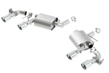 Load image into Gallery viewer, Borla 16-24 Chevy Camaro SS 6.2L w/ Dual NPP S-Type Quad RD RL Tips Dual Exit Axle-Back Exhaust