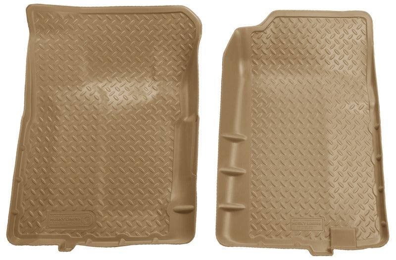 Husky Liners 92-94 Chevy Blazer/GMC Yukon Full Size (2DR) Classic Style Tan Floor Liners - Corvette Realm