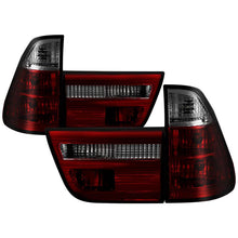 Load image into Gallery viewer, Spyder BMW E53 X5 00-06 4PCS Euro Style Tail Lights- Red Smoke ALT-YD-BE5300-RS - Corvette Realm