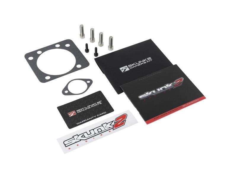 Skunk2 Pro Series Honda/Acura (D/B/H/F Series) 74mm Billet Throttle Body (Black Series) (Race Only) - Corvette Realm