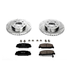 Power Stop 90-00 Honda Civic Front Z23 Evolution Sport Brake Kit - Corvette Realm