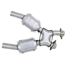 Load image into Gallery viewer, BBK 99-04 Mustang 4.6 GT / Cobra High Flow X Pipe With Catalytic Converters - 2-1/2 - Corvette Realm