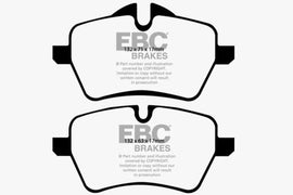 EBC 2007-2014 Mini Cooper S Hardtop (R56) 1.6L Turbo Bluestuff Front Brake Pads - Corvette Realm
