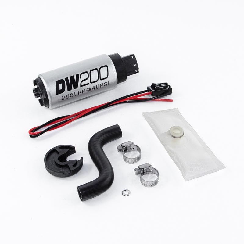 DeatschWerks 85-97 Ford Mustang 255 LPH DW200 In-Tank Fuel Pump w/ Install Kit - Corvette Realm