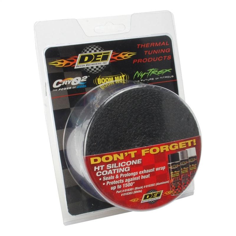 DEI Exhaust Wrap 2in x 25ft - Black - Corvette Realm