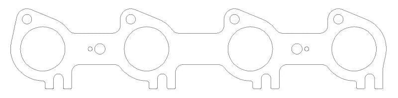 Cometic 91-01 Ford 4.6L SOHC / 99+ 5.4L Triton .030 inch MLS Exhaust Gaskets (Pair) - Corvette Realm