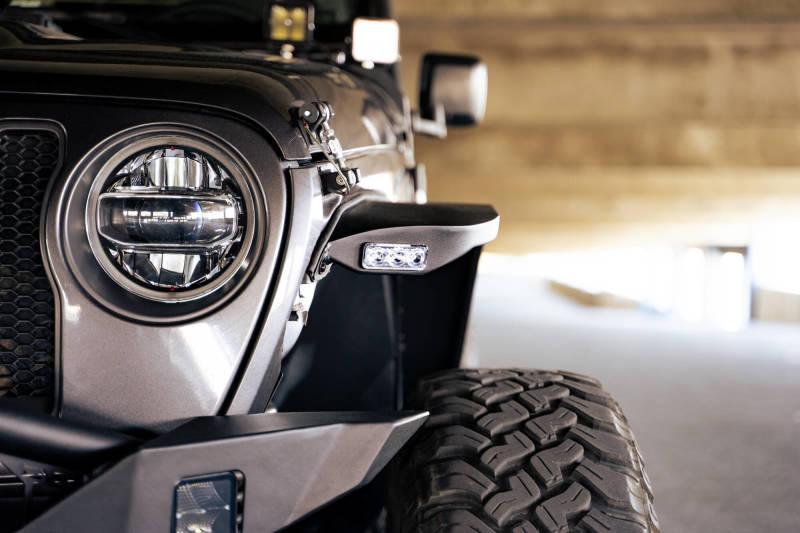 DV8 Offroad 18-23 Jeep Wrangler JL Slim Fender Flares - Corvette Realm