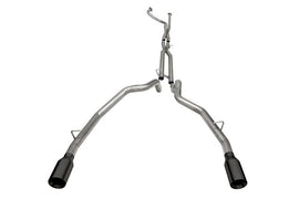 Corsa 21-22 Dodge Ram TRX Crew Cab Baja Catback Exhaust Dual Rear Black Tip - Corvette Realm