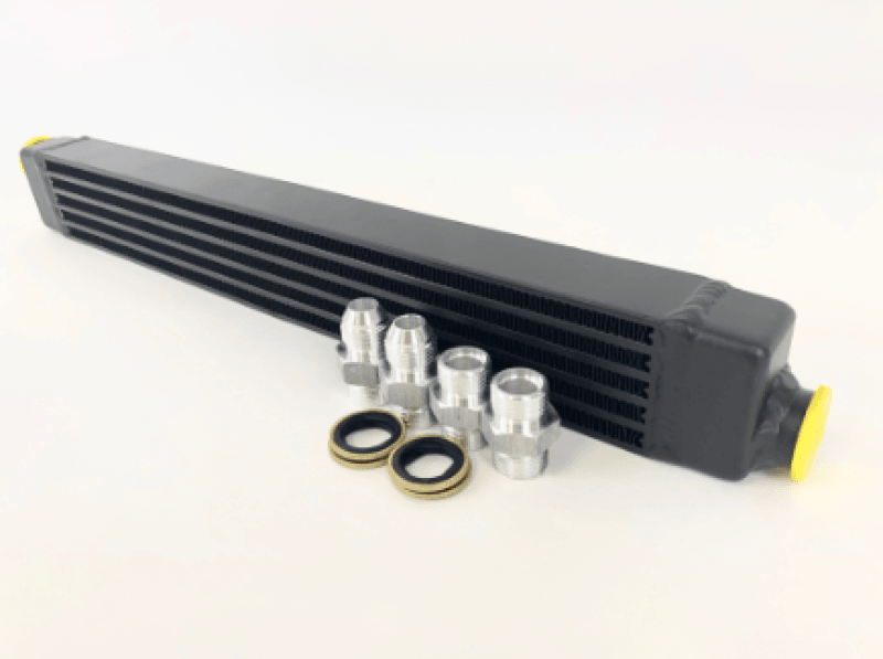 CSF 82-94 BMW 3 Series (E30) High Performance Oil Cooler w/-10AN Male & OEM Fittings - Corvette Realm