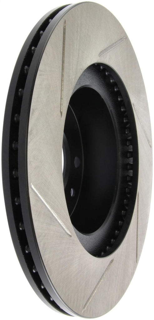 StopTech Power Slot 93-95 Mazda RX-7 SportStop Slotted Front Left Rotor - Corvette Realm