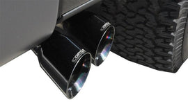 Corsa 11-14 Ford F-150 Raptor 6.2L V8 145in Wheelbase Black Xtreme Cat-Back Exhaust - Corvette Realm