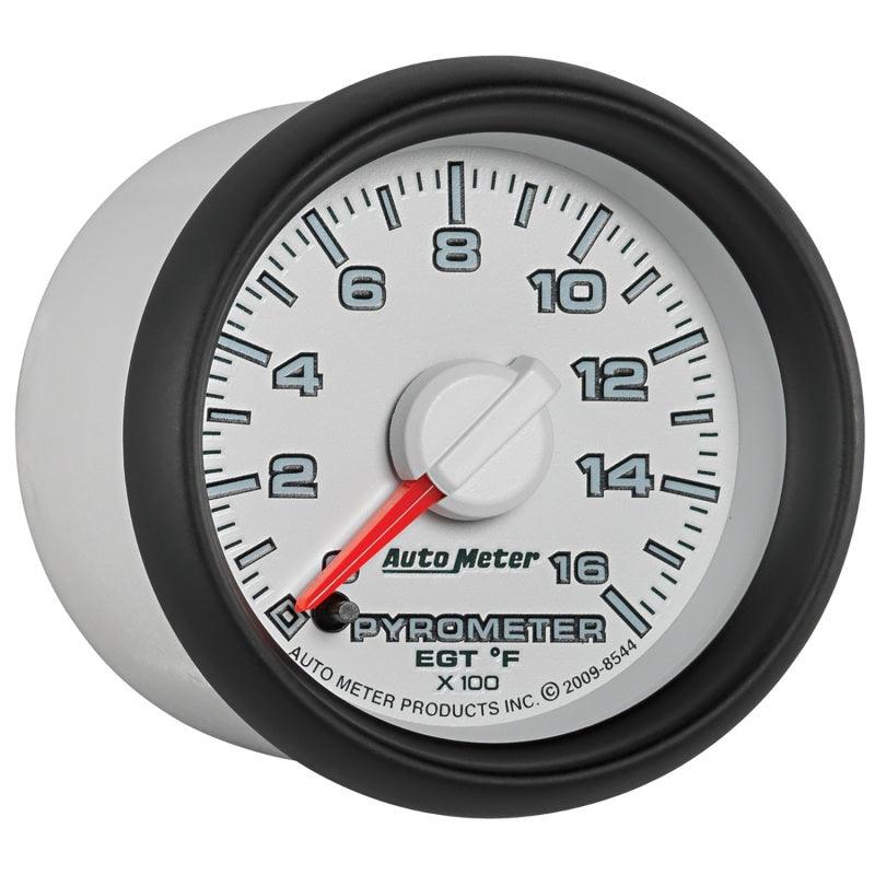 Autometer Factory Match 52.4mm Full Sweep Electronic 0-1600 Deg F EGT/Pyrometer Gauge - Corvette Realm