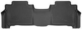 Husky Liners 13-16 Lexus LX570 / 13-16 Toyota Land Cruiser WeatherBeater 2nd Row Black Floor Liners - Corvette Realm