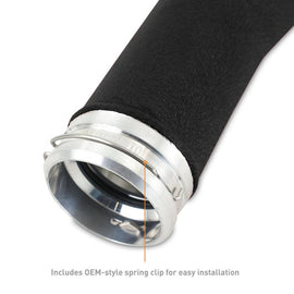 Mishimoto 2022+ Subaru WRX Charge Pipe Micro - Wrinkle Black - Corvette Realm