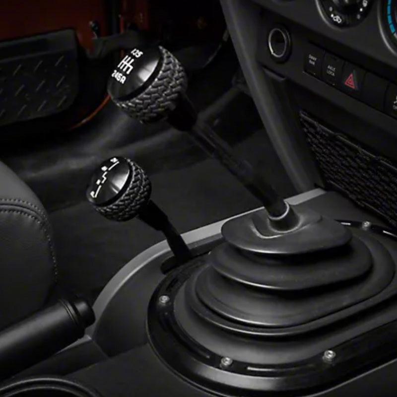 DV8 Offroad 2011-2018 Jeep JK 6-Speed Shift Knob Black - Corvette Realm
