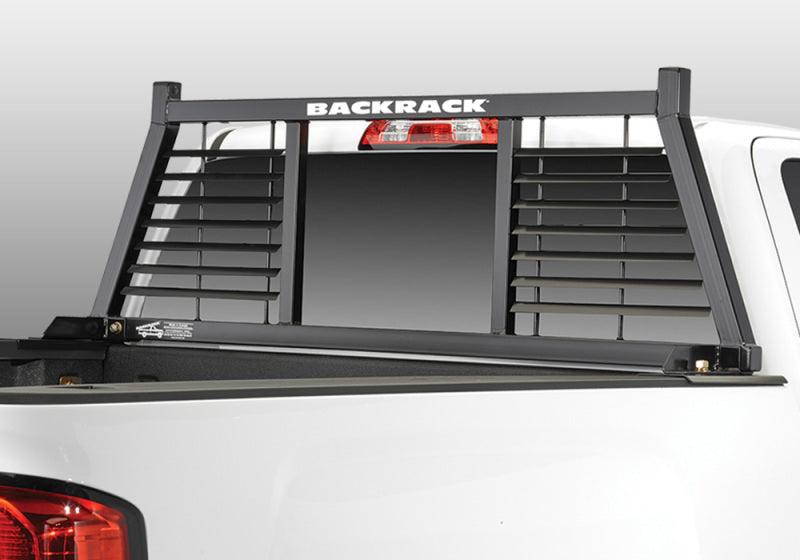 BackRack 19-23 Silverado/Sierra (New Body Style) Half Louvered Rack Frame Only Requires Hardware - Corvette Realm