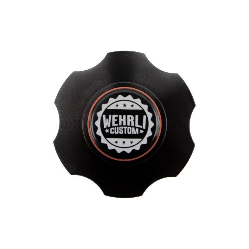 Wehrli 98.5-21 Cummins Billet Aluminum Black Anodized Oil Fill Cap - Corvette Realm