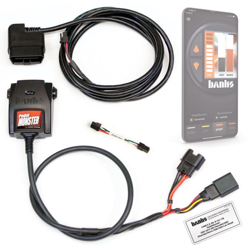 Banks Power Pedal Monster Throttle Sensitivity Booster (Standalone) - 07.5-19 GM 2500/3500 - Corvette Realm