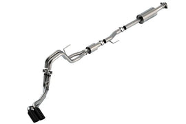Borla F-150 21-25 5.0L 4dr CC SB EC STB Lariat/KR/Pltm/LTD 3/2.25 DSE Cat-Back Exhaust S-Type Black Chrome Tips