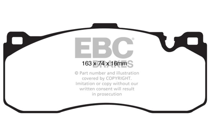 EBC 08-10 BMW 135 3.0 Twin Turbo Bluestuff Front Brake Pads - Corvette Realm